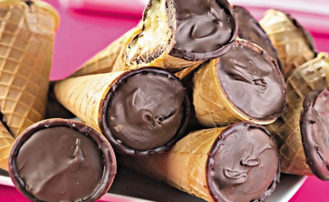 Cone Trufado De Chocolate Receitas Da Mama